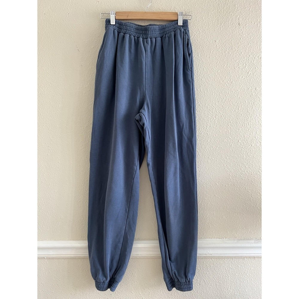 Superdown Dallas Jogger Sweatpants Blue Revolve High Waist Medium Athleisure